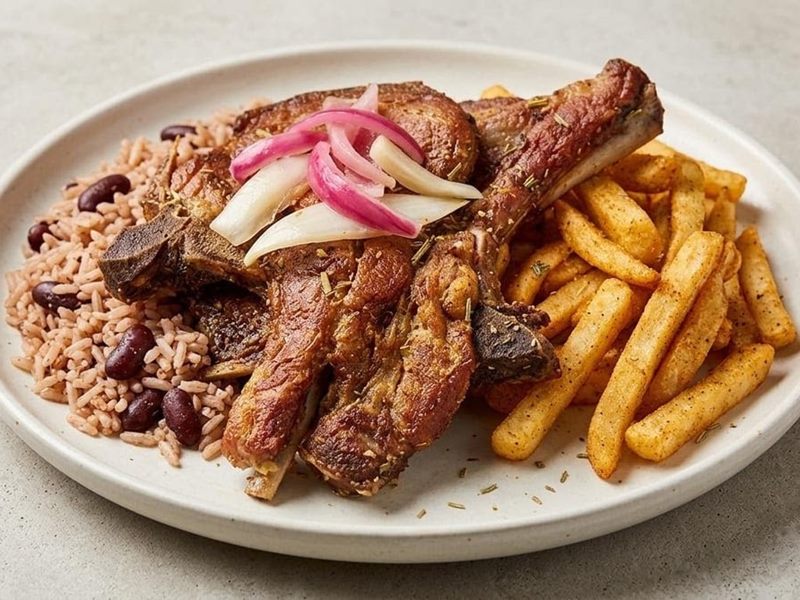 Los Paisanos To Go Latin Cafeteria food